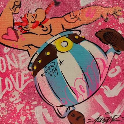 Peinture Obé Happy par Kedarone | Tableau Pop-art Acrylique, Graffiti Icones Pop