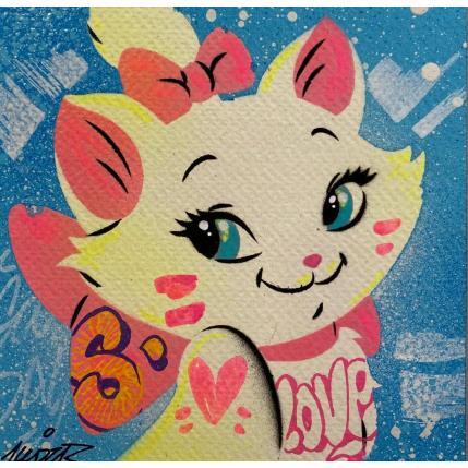 Painting Marie by Kedarone | Painting Pop-art Acrylic, Graffiti Pop icons