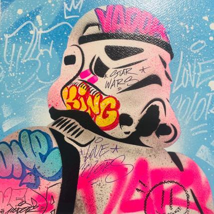 Painting Storm by Kedarone | Painting Pop-art Acrylic, Graffiti Pop icons