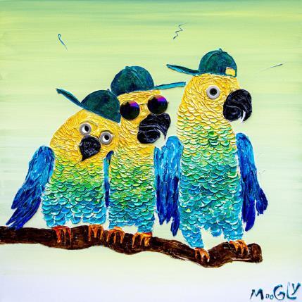 Peinture CITRONNADUS par Moogly | Tableau Art Singulier Acrylique, Pigments, Résine Animaux