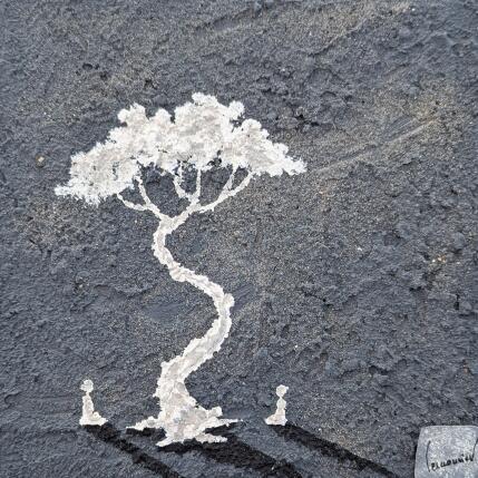 Peinture A550 par Lemonnier  | Tableau Matiérisme Acrylique, Zinc Paysages