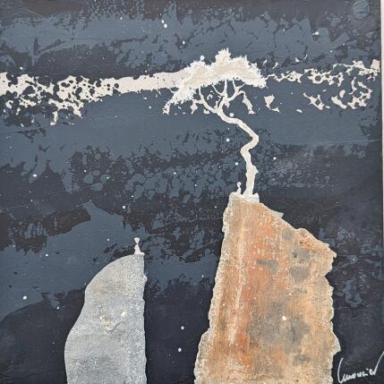 Peinture A551 par Lemonnier  | Tableau Matiérisme Acrylique, Zinc Paysages