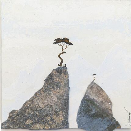 Peinture A555 par Lemonnier  | Tableau Matiérisme Acrylique, Zinc Paysages