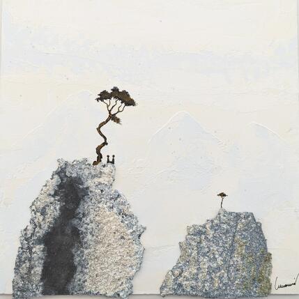 Peinture A556 par Lemonnier  | Tableau Matiérisme Acrylique, Zinc Paysages