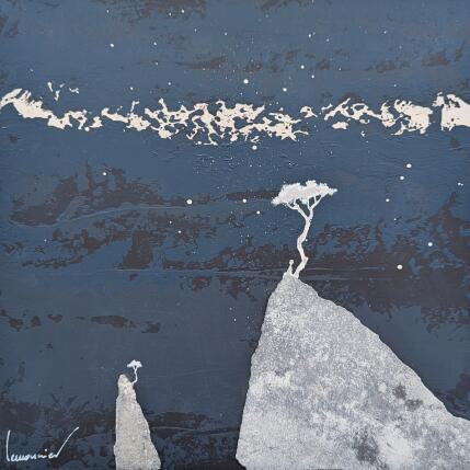 Peinture A558 par Lemonnier  | Tableau Matiérisme Acrylique, Zinc Paysages