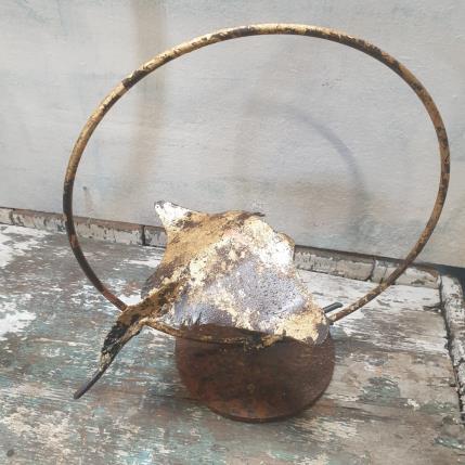 Sculpture BABY RAIE  par Eres Nicolas | Sculpture Figuratif Métal Animaux