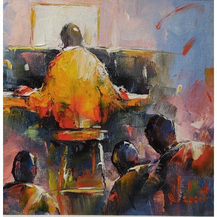 Peinture En public par Hébert Franck | Tableau Figuratif Huile Marine, Paysages