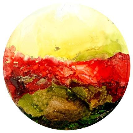 Painting Poésie Minérale 1686 by Depaire Silvia | Painting Abstract Acrylic Landscapes, Minimalist