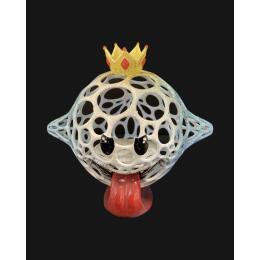 Sculpture Blue king Boo par Mikhel Julien | Sculpture Pop-art Graffiti, Résine