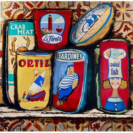 Peinture Bodega par Villanueva Puigdelliura Natalia | Tableau Figuratif