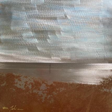 Peinture Au Lido par Mahieu Bertrand | Tableau Figuratif Métal Marine, Paysages