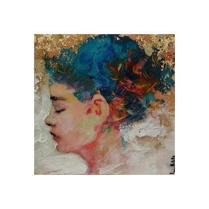 Painting Mi Sueno by Bofill Laura | Painting Figurative Acrylic, Resin Portrait
