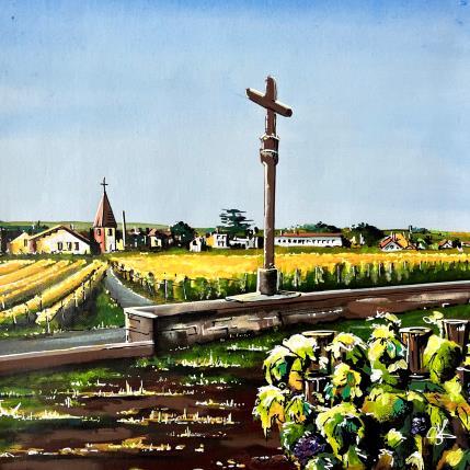 Peinture Balade à la Romanée Conti par Touras Sophie-Kim  | Tableau Réalisme Huile Natures mortes