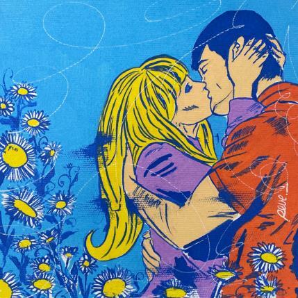 Peinture Flower par Revel | Tableau Pop-art Icones Pop