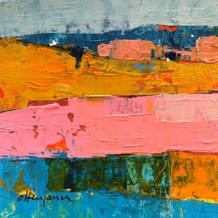Peinture En Provence 2 par Ottenjann Andrea | Tableau Abstrait Acrylique Paysages