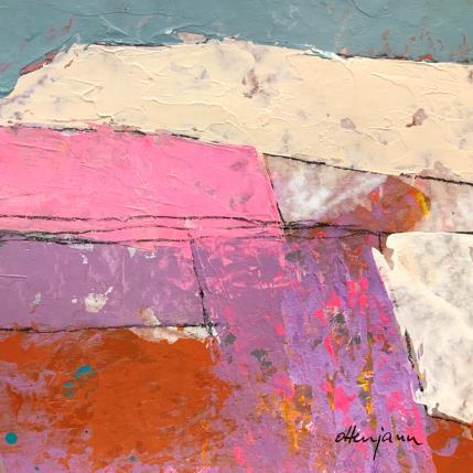 Pintura Silence à l’intérieur 1 por Ottenjann Andrea | Pintura Abstract Acrylic Landscapes, Pop icons