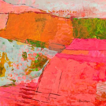 Peinture Mon âme rit par Ottenjann Andrea | Tableau Abstrait Acrylique Paysages