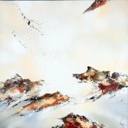 Painting 651 by Naen | Painting Abstract Acrylic, Ink