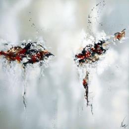 Painting 914 by Naen | Painting Abstract Acrylic, Ink