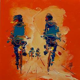 Painting Ensemble by Raffin Christian | Painting Figurative Oil Life style