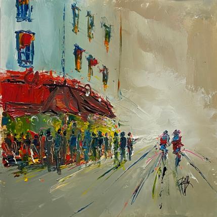 Painting Un après midi by Raffin Christian | Painting Figurative Oil Urban