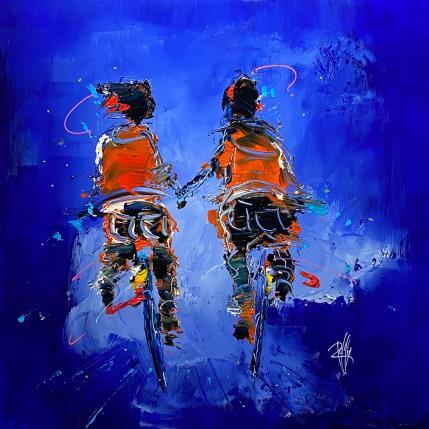 Painting Grain de folie by Raffin Christian | Painting Figurative Oil Life style