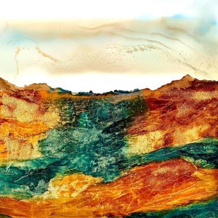 Peinture Bronze Age 2091 par Depaire Silvia | Tableau Abstrait Acrylique Marine, Paysages