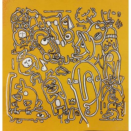 Peinture Golden par Oocalme | Tableau