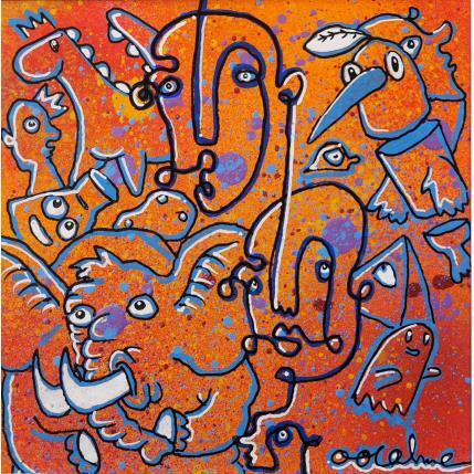 Peinture Dinolephant par Oocalme | Tableau
