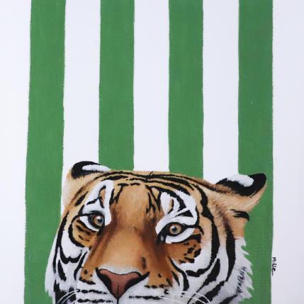 Peinture I see you 111 par Milie Lairie | Tableau Réalisme Huile Animaux