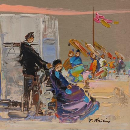 Painting Guinoliives 3 by Frédéric Thiery | Painting Figurative Acrylic Landscapes, Life style