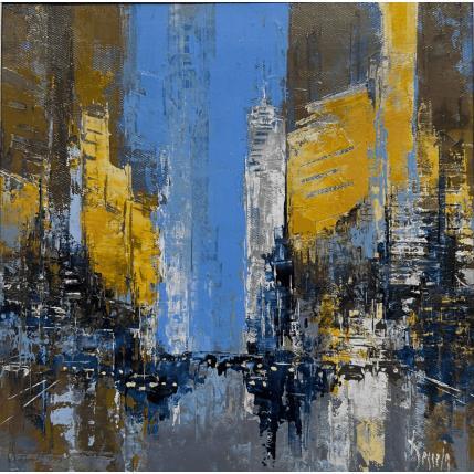 Painting Summer in NY by Dessein Pierre | Painting Figurative Oil Pop icons