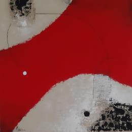 Painting F 11 by Wilms Hilde | Painting Abstract Acrylic, Sand