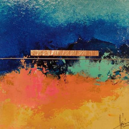 Peinture Abstraction #3082 par Hévin Christian | Tableau Abstrait Acrylique, Huile, Pastel Minimaliste