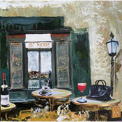Peinture Le fameux par Romanelli Karine | Tableau Figuratif Acrylique, Collage