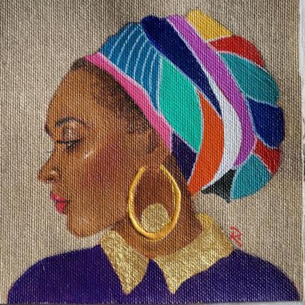 Peinture Ayna par Rosângela | Tableau Figuratif Acrylique Portraits