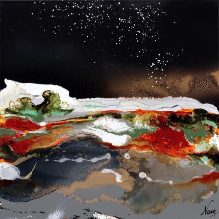 Peinture C2493 par Naen | Tableau Abstrait Acrylique, Encre Minimaliste, Nature