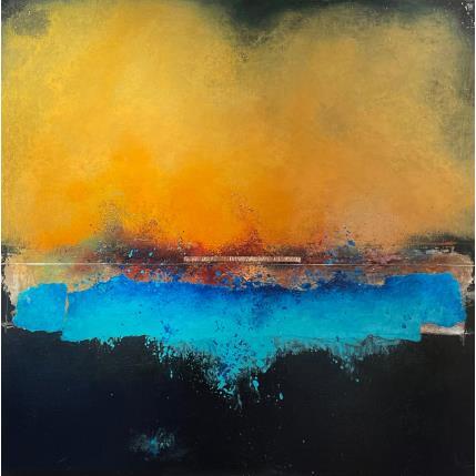 Peinture abstraction 3059 par Hévin Christian | Tableau Abstrait Acrylique, Huile, Pastel Minimaliste