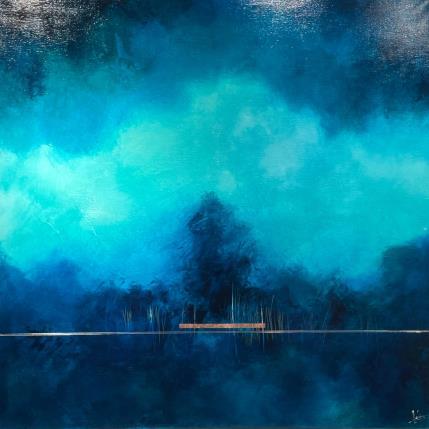 Peinture abstraction 3073 par Hévin Christian | Tableau Abstrait Acrylique, Huile, Pastel Minimaliste