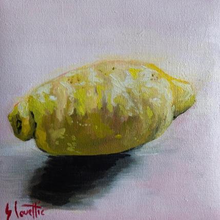 Peinture Still life lemon par Coueffic Sébastien | Tableau Figuratif Huile Natures mortes