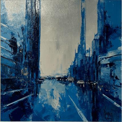 Peinture Taxis par Dessein Pierre | Tableau Figuratif Huile