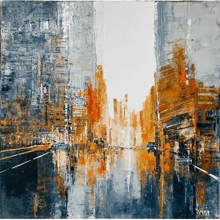 Peinture Light to NY par Dessein Pierre | Tableau Figuratif Huile