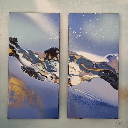 Peinture C3234 par Naen | Tableau Abstrait Acrylique, Encre