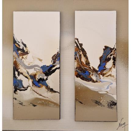 Peinture C3233 par Naen | Tableau Abstrait Acrylique, Encre