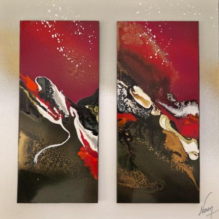 Peinture C3231 par Naen | Tableau Abstrait Acrylique, Encre