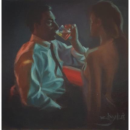 Peinture Reflet sur chemise par Zbylut Ludovic | Tableau Figuratif Huile