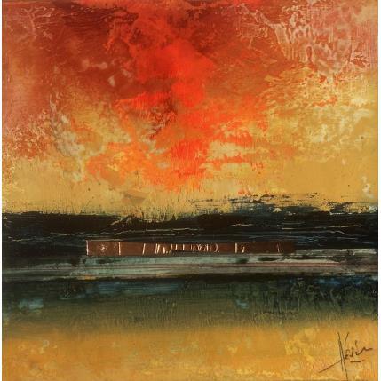 Peinture Abstraction # 3223 par Hévin Christian | Tableau Abstrait Acrylique, Huile, Pastel Minimaliste