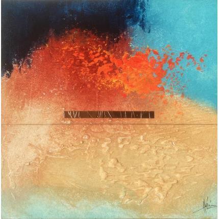 Peinture Abstraction # 3221 par Hévin Christian | Tableau Abstrait Acrylique, Huile, Pastel Minimaliste