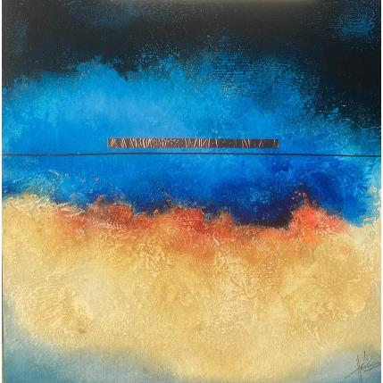 Peinture Abstraction # 3211 par Hévin Christian | Tableau Abstrait Acrylique, Huile, Pastel Minimaliste