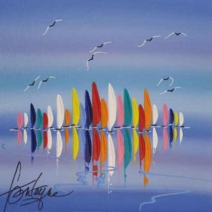 Peinture Beau vents par Fonteyne David | Tableau Figuratif Acrylique